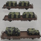 Marklin 46934 HO Danish State Railways "Military Transport" Low Side 3-Car Set