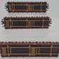 Marklin 46400 HO German Federal Railroad DB Rr 20 2-Axle Stake Car 3-Pack LN/Box