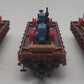 Marklin 46400 HO German Federal Railroad DB Rr 20 2-Axle Stake Car 3-Pack LN/Box