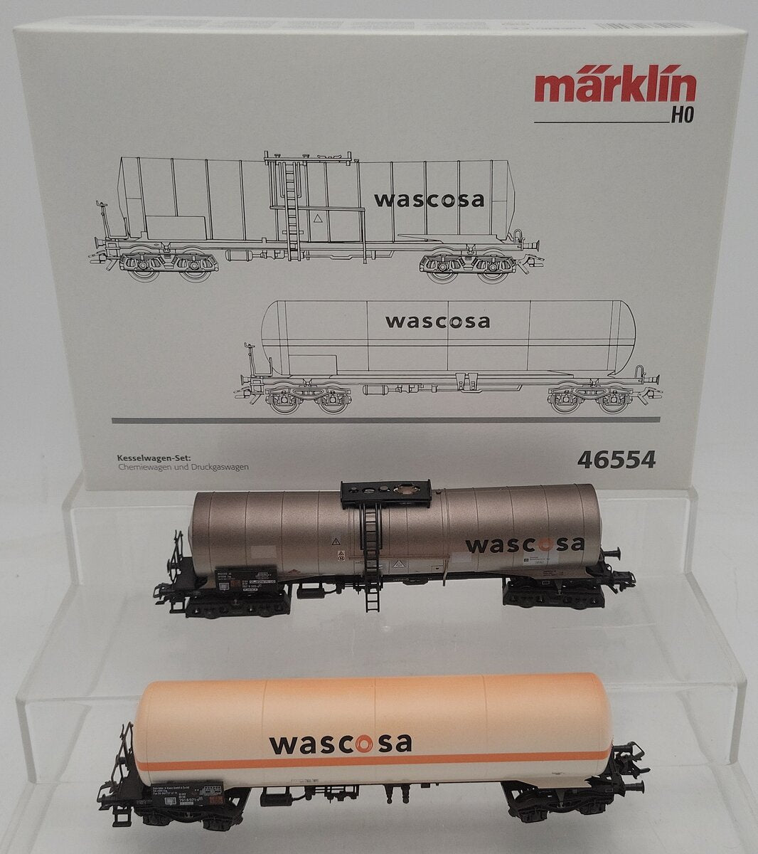 Marklin 46554 HO Scale Tank Car Set LN/Box