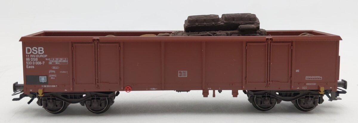 Marklin 46906.001 HO Scale High Side Gondola w/ Marine Scrap Load EX/Box