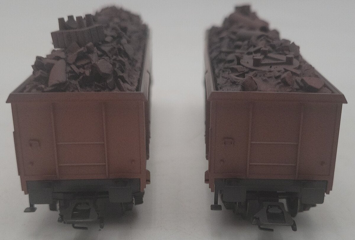 Marklin 47195 HO Scale High Side 2-Car Gondola Set LN/Box