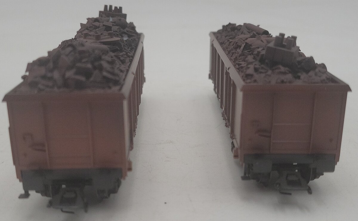 Marklin 47195 HO Scale High Side 2-Car Gondola Set LN/Box