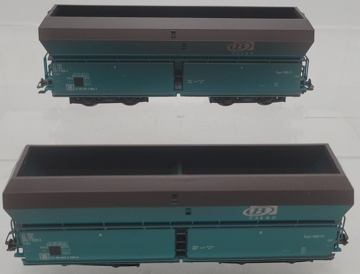 Marklin 46246 HO B Cargo High Capacity Hoppers (Set of 2) LN/Box