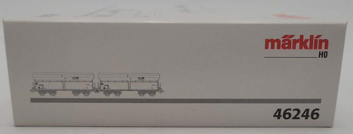 Marklin 46246 HO B Cargo High Capacity Hoppers (Set of 2) LN/Box