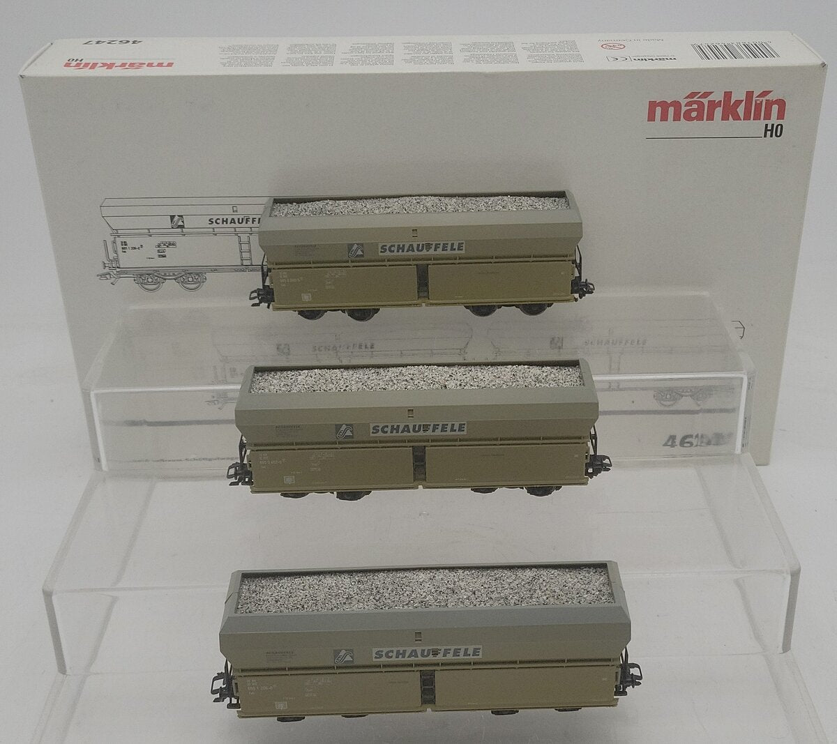 Marklin 46247 HO Scale Schauffele Hopper Cars (Set of 3) LN/Box