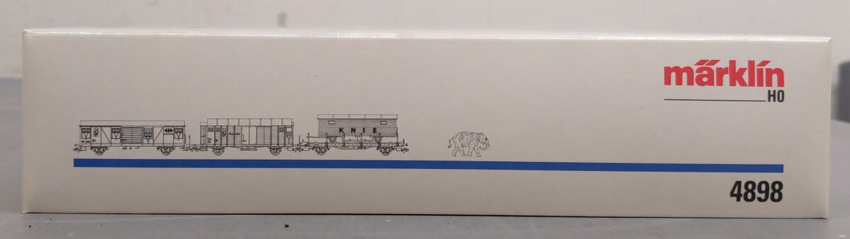 Marklin 4898 HO Scale Swiss Freight Car Set LN/Box