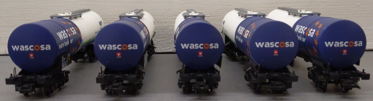 Marklin 46541 HO Scale DBAG Wascosa Tank 5-Car Set