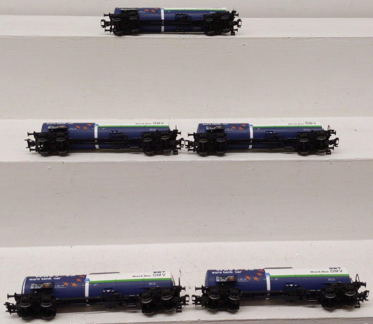 Marklin 46541 HO Scale DBAG Wascosa Tank 5-Car Set