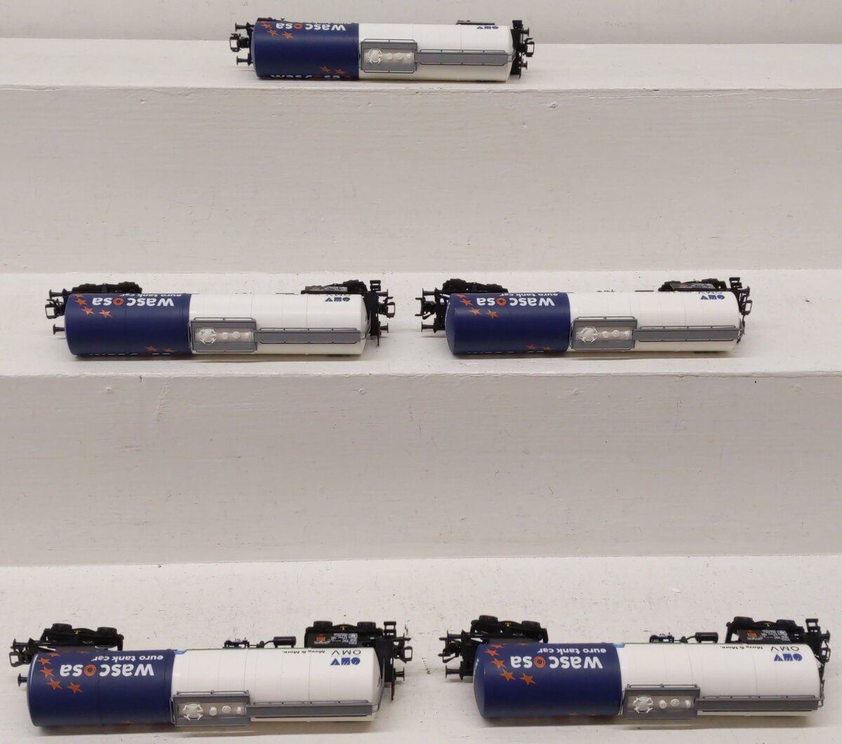 Marklin 46541 HO Scale DBAG Wascosa Tank 5-Car Set