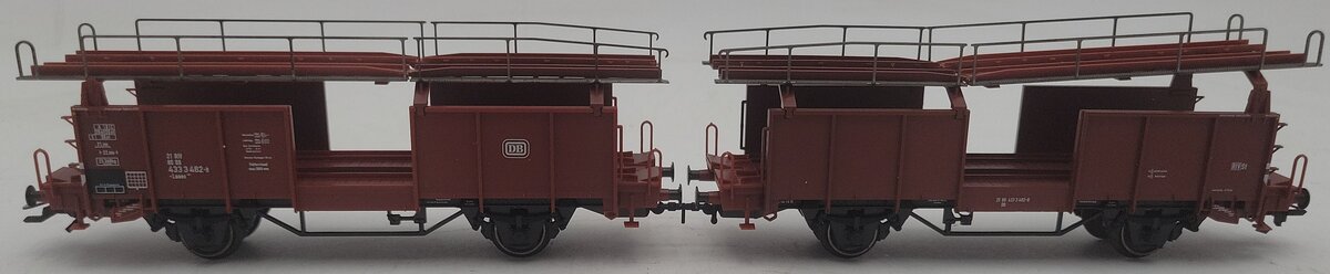 Marklin 46134 HO Auto Transport Car w/8 Autos EX/Box