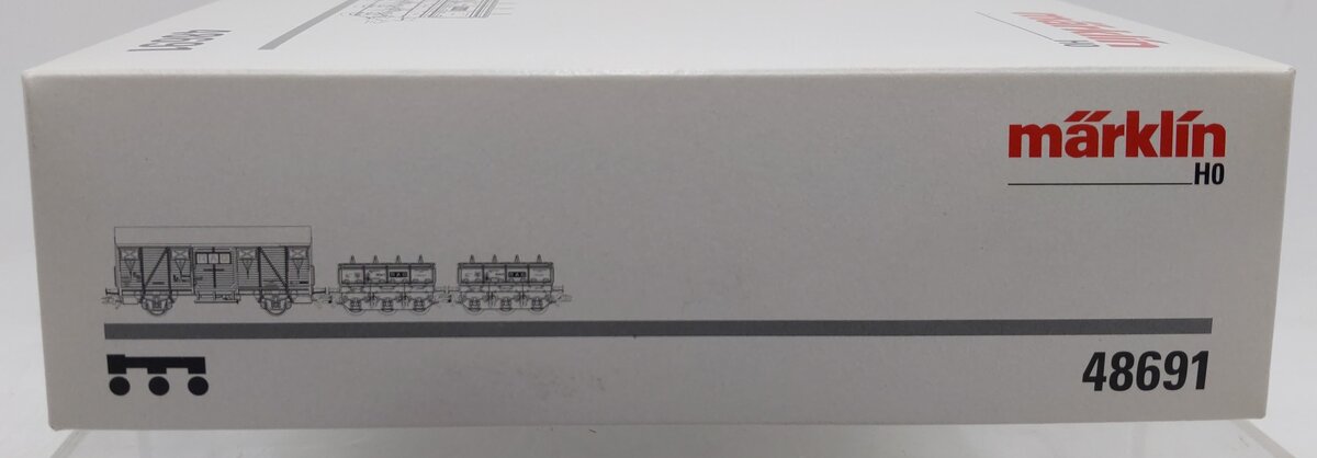 Marklin 48691 HO Scale Weighing Scale Car Set EX/Box