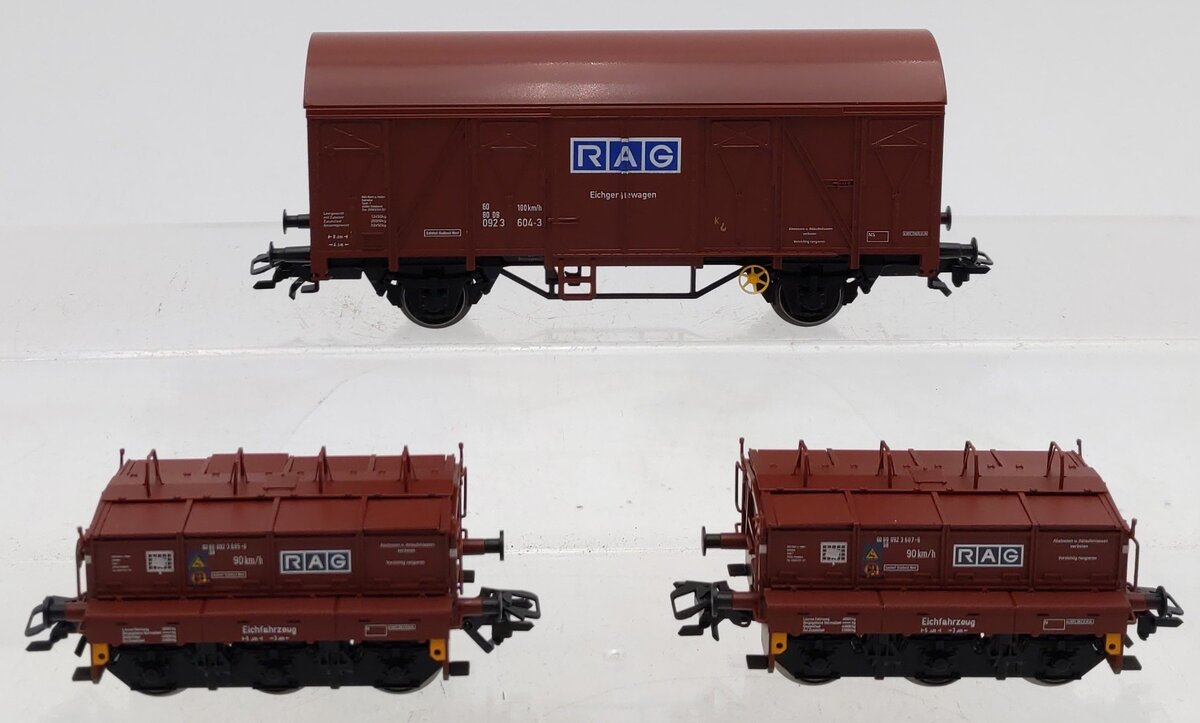 Marklin 48691 HO Scale Weighing Scale Car Set EX/Box