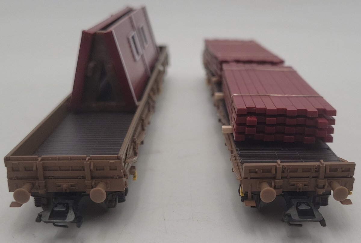 Marklin 47025 HO Scale Low Side Car (Set of 2) LN/Box