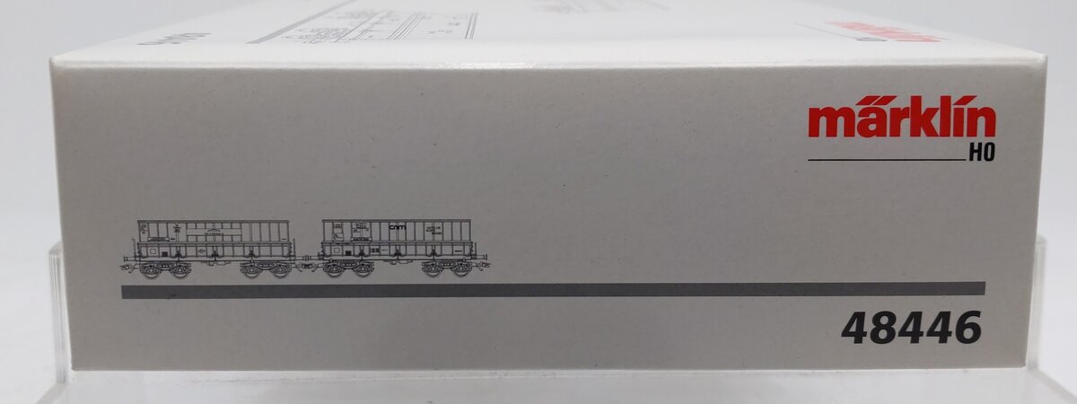 Marklin 48446 HO SGW/SCNF Ore Hopper Cars (Set of 2) EX/Box