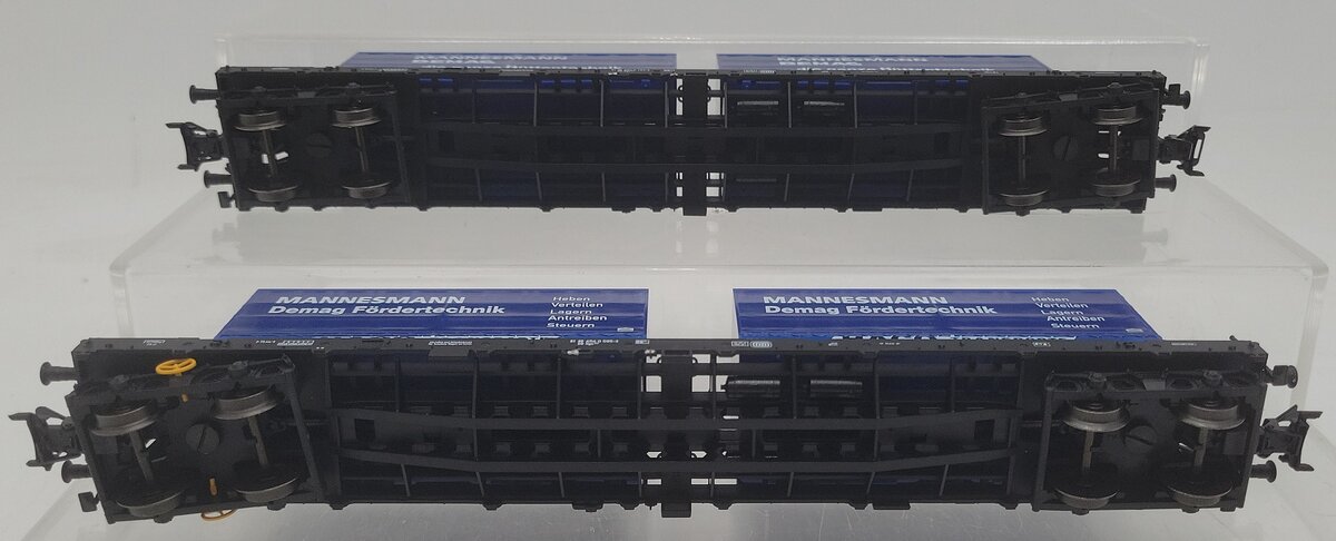 Marklin 47040 DB Flatcar Set w/ HACO Containers LN/Box