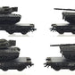 Marklin 48720 4MFOR Flat Set with 4 Tanks LN/Box