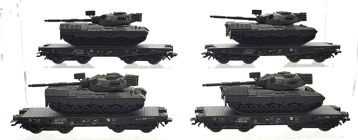 Marklin 48720 4MFOR Flat Set with 4 Tanks LN/Box