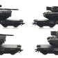 Marklin 48720 4MFOR Flat Set with 4 Tanks LN/Box