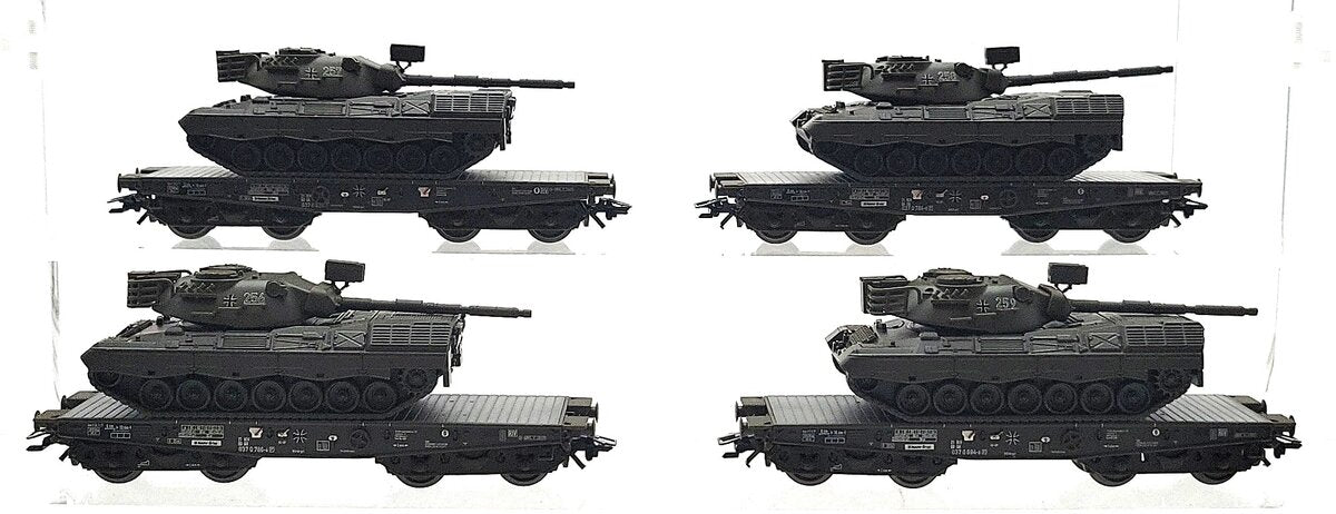 Marklin 48720 4MFOR Flat Set with 4 Tanks LN/Box