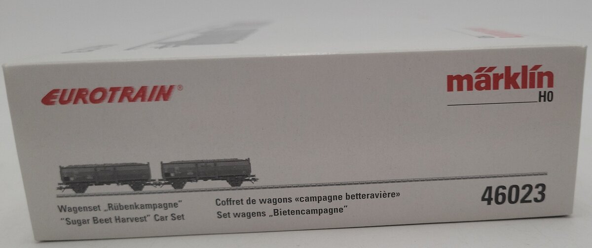 Marklin 46023 HO Scale Hopper Cars W/ Load (Set of 2) LN/Box