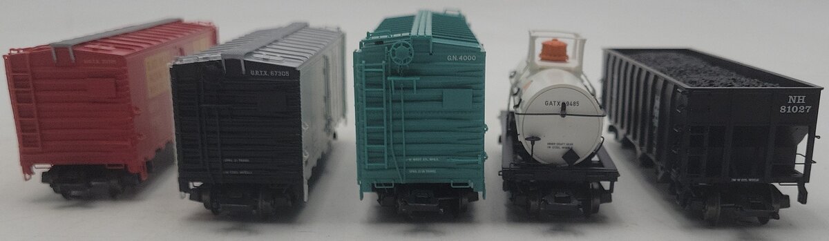 Marklin 45645 HO American Freight Car Set - 3-Rail - Ready to Run