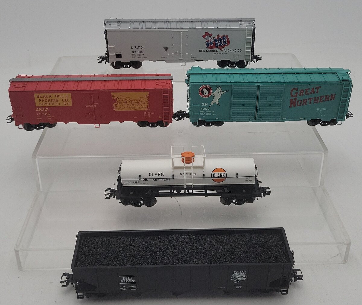 Marklin 45645 HO American Freight Car Set - 3-Rail - Ready to Run
