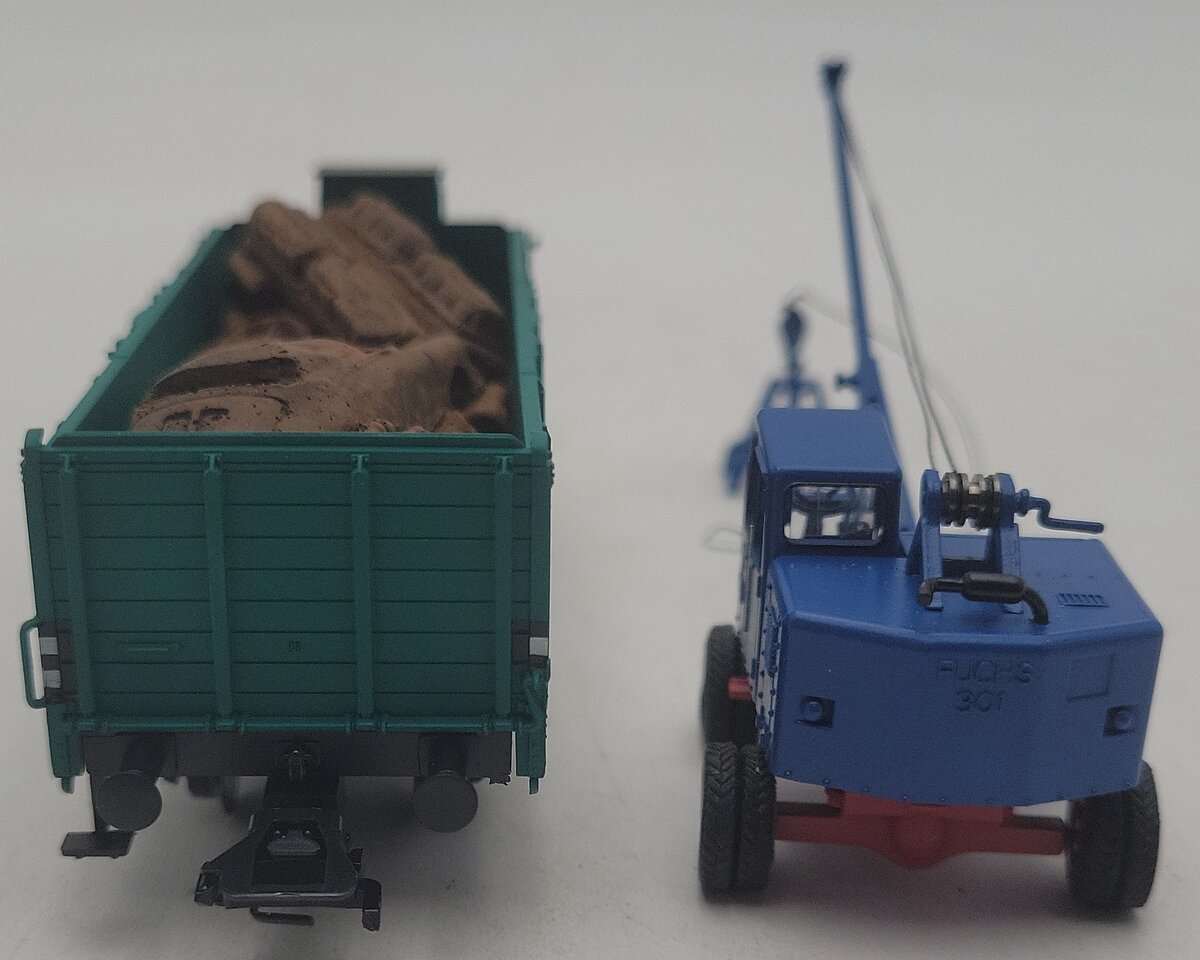 Marklin 48115 HO Scale 2015 Museum Gondola & Crane Set LN/Box