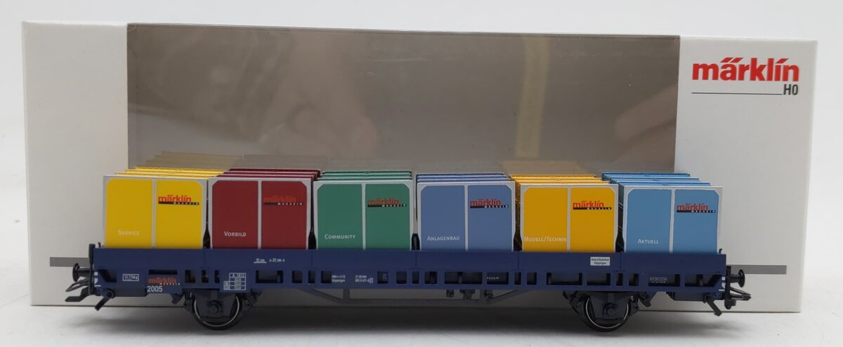 Marklin 48505 HO Scale 2005 Magazine Car EX/Box