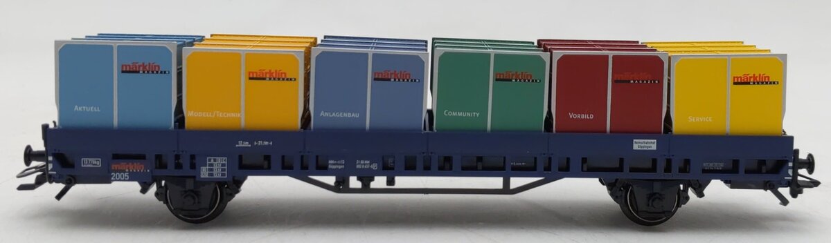 Marklin 48505 HO Scale 2005 Magazine Car EX/Box