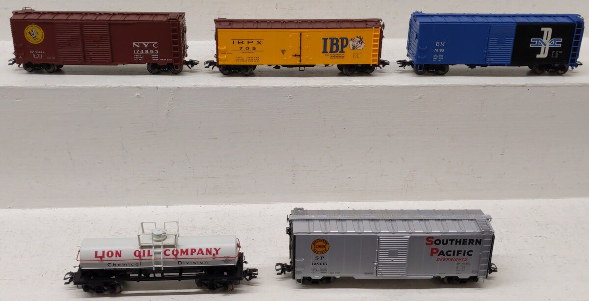 Marklin 45657 HO American Freight Car Set - 3-Rail - Ready to Run LN/Box