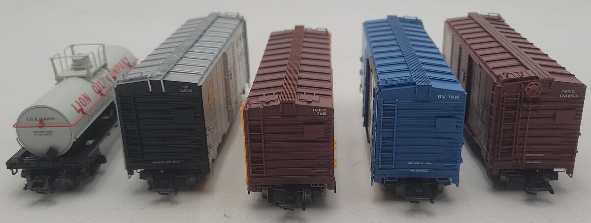 Marklin 45657 HO American Freight Car Set - 3-Rail - Ready to Run LN/Box
