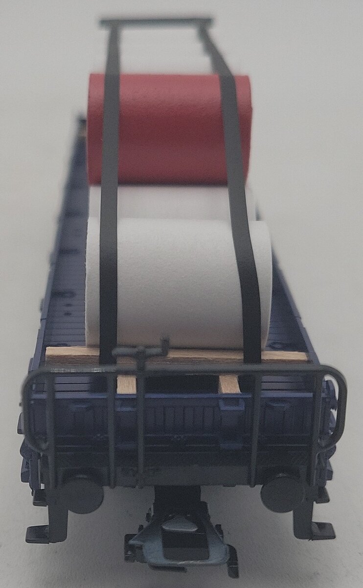 Marklin 48506 HO Scale Marklin Magazine Paper Roll Freight Car Carrier LN/Box