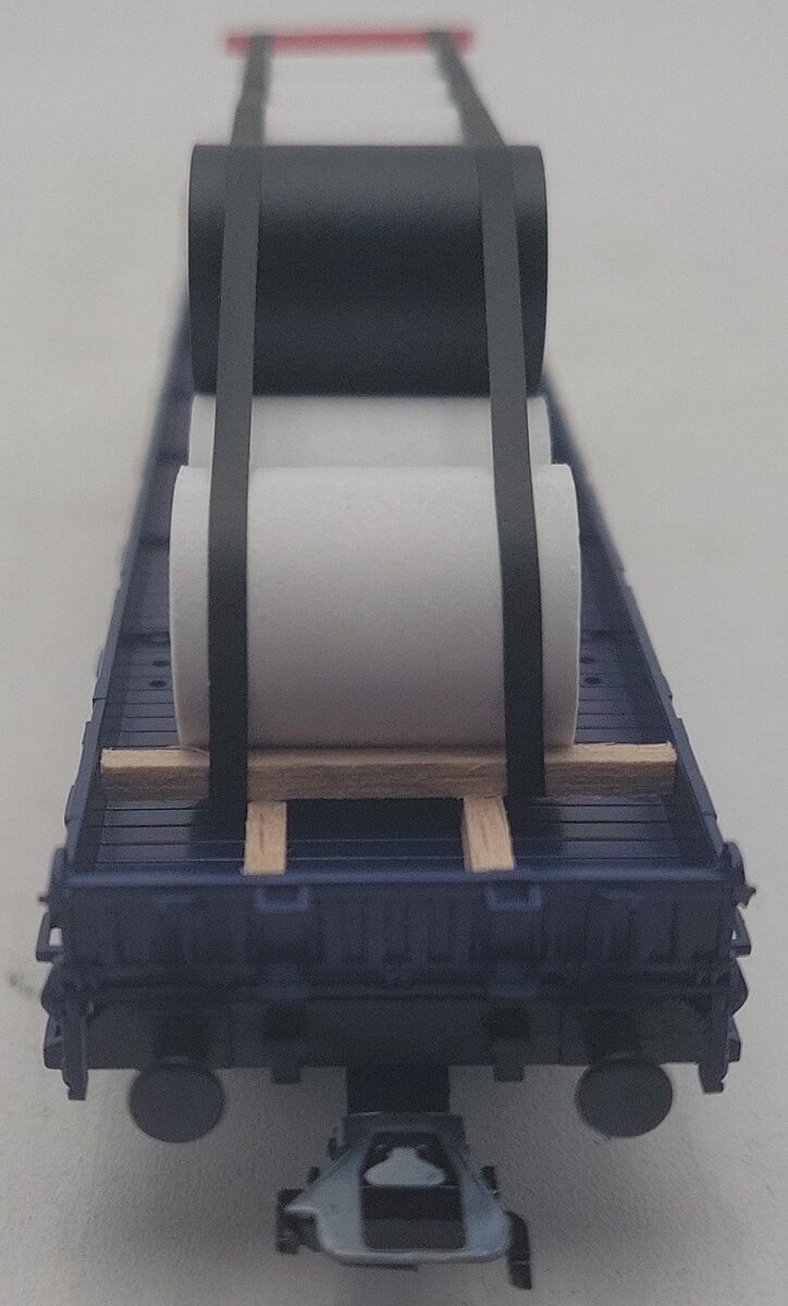 Marklin 48506 HO Scale Marklin Magazine Paper Roll Freight Car Carrier LN/Box