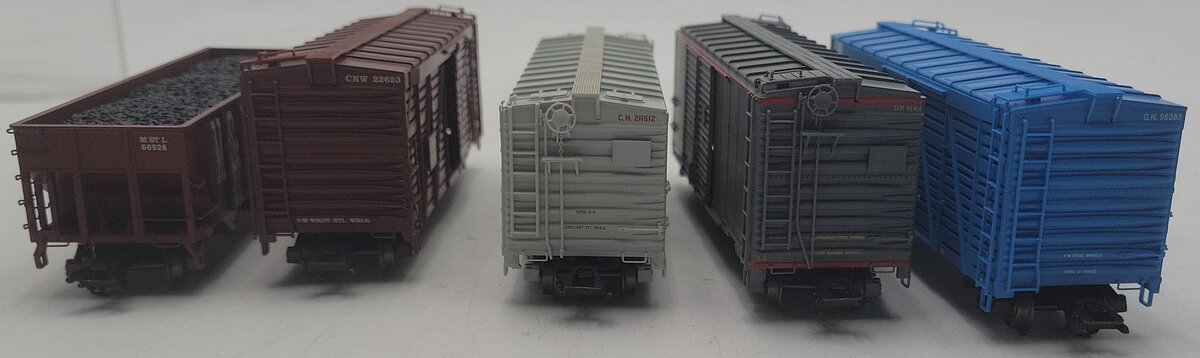 Marklin 45658 HO American Freight Car Set - 3-Rail - Ready to Run LN/Box
