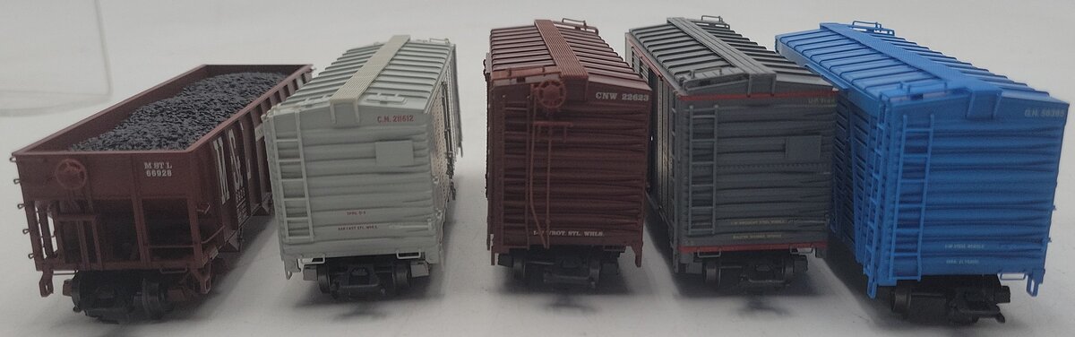 Marklin 45658 HO American Freight Car Set - 3-Rail - Ready to Run LN/Box
