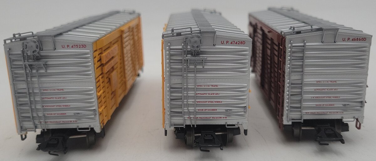 Marklin 45690 HO Scale Union Pacific Stock Car (Set of 3) LN/Box