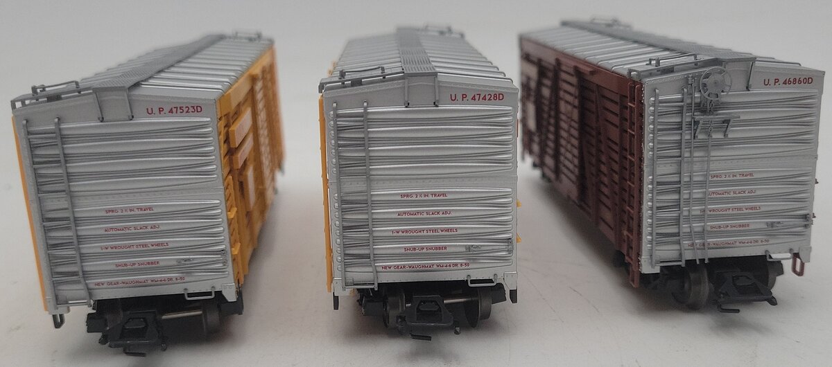 Marklin 45690 HO Scale Union Pacific Stock Car (Set of 3) LN/Box