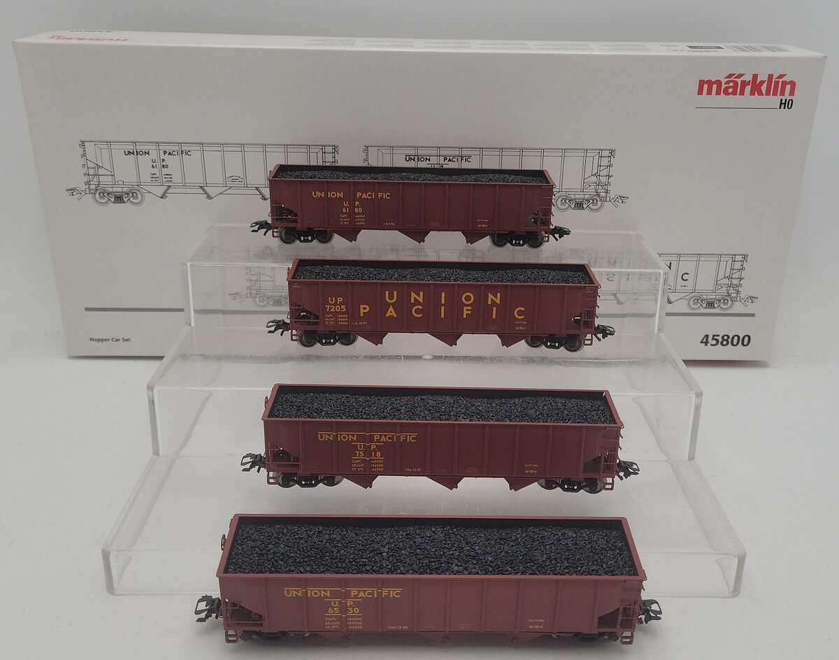 Marklin 45800 Union Pacific HO Gauge Freight Car Set LN/Box