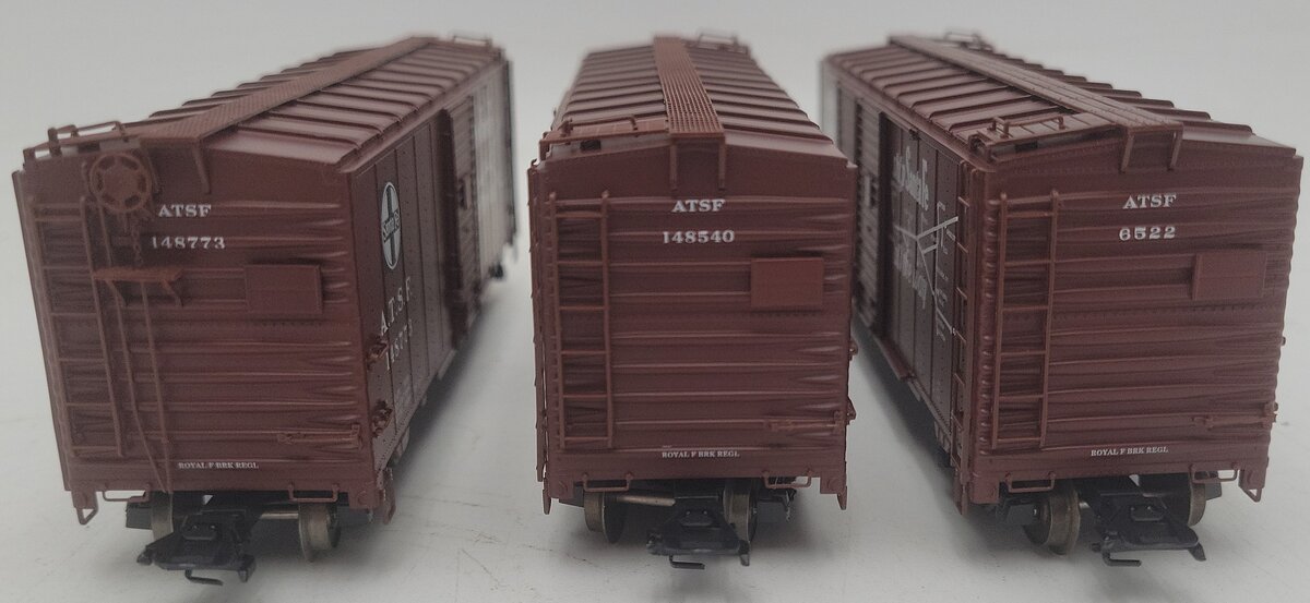 Marklin 45651 HO Scale Santa Fe 40' Boxcar Set LN/Box