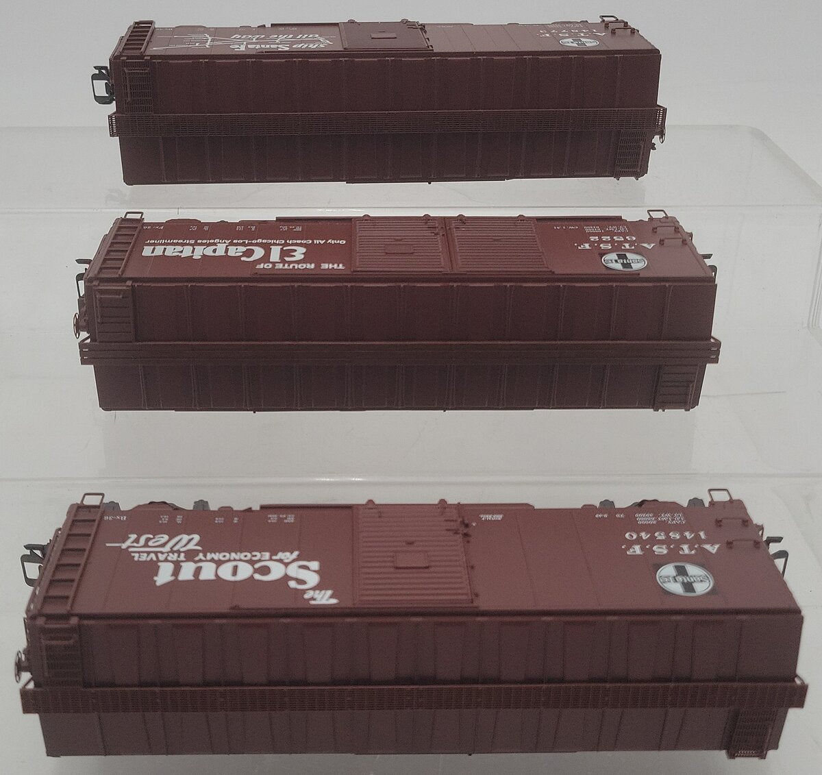 Marklin 45651 HO Scale Santa Fe 40' Boxcar Set LN/Box