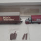 Marklin 48112 HO Mink-Bursten Flatcar with Container and Delivery Truck LN/Box