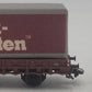 Marklin 48112 HO Mink-Bursten Flatcar with Container and Delivery Truck LN/Box