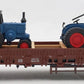 Marklin 46948 HO Scale DB Flatcar w/ 2 Tractors EX/Box