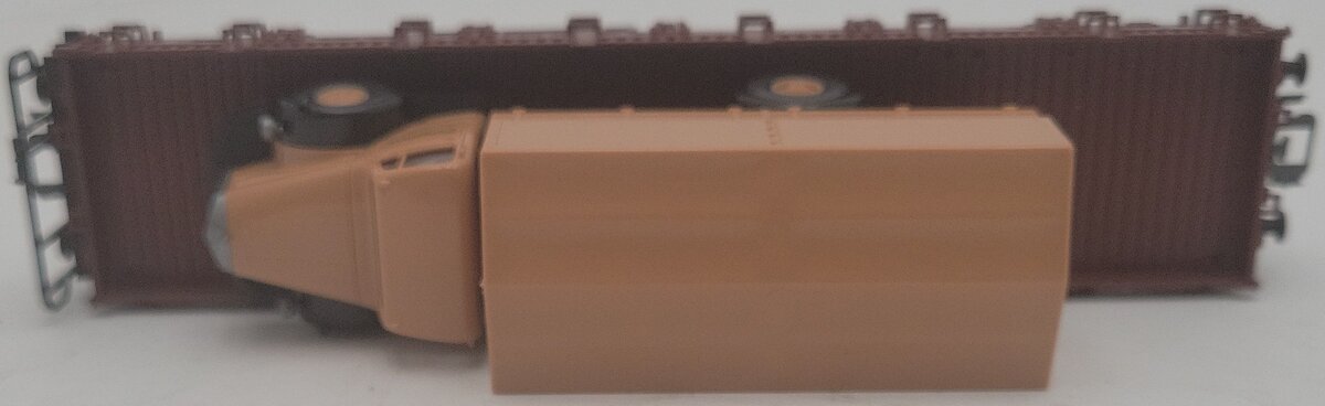 Marklin 46943 HO Scale DB Flatcar w/ Mercedes L6600 Truck #447121 LN/Box