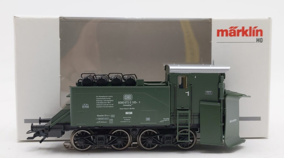 Marklin 46118 HO Scale DB Operating Snowplow EX/Box
