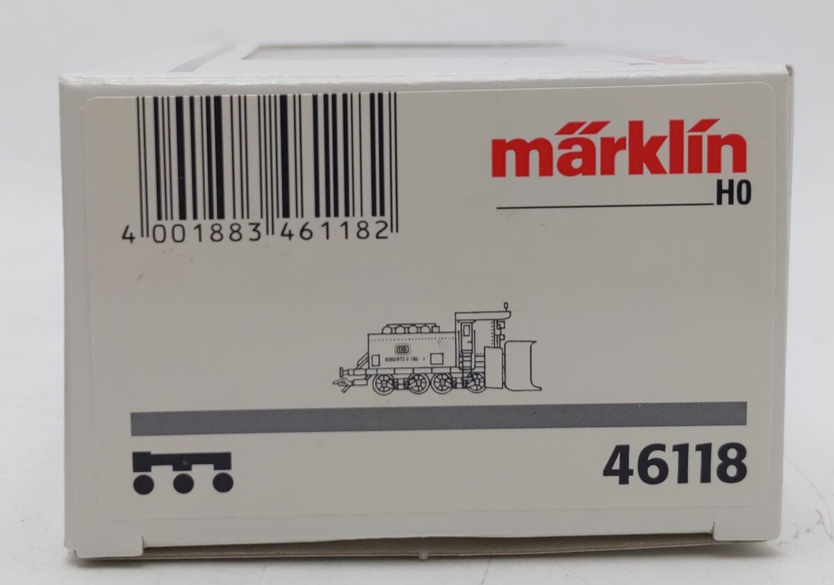 Marklin 46118 HO Scale DB Operating Snowplow EX/Box