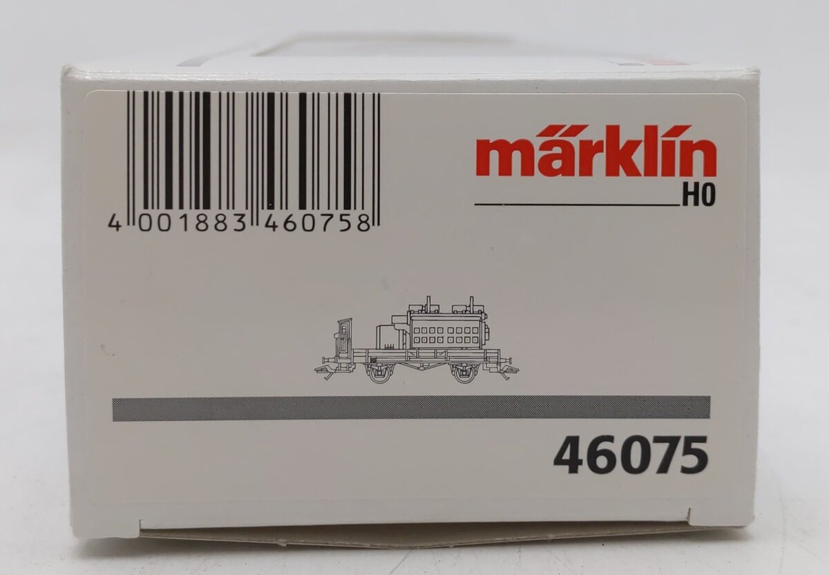 Marklin 46075 HO Scale DB Low Side Car w/Motor Load EX/Box