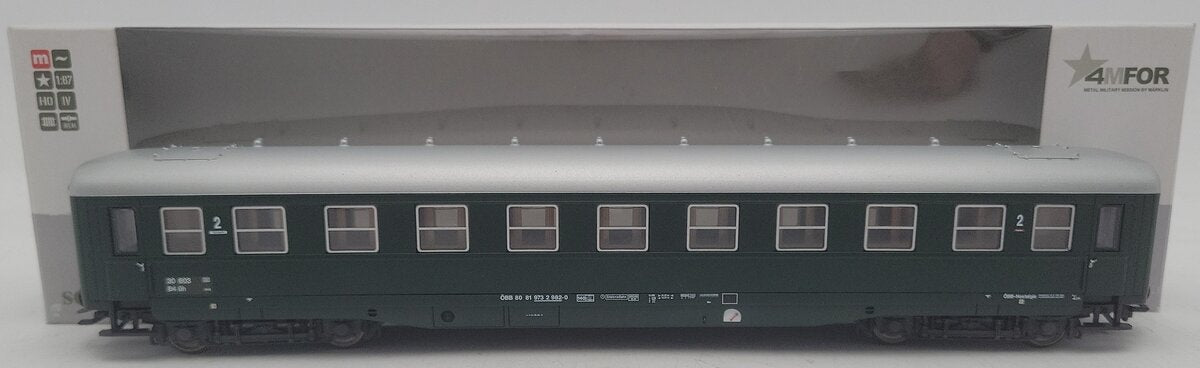 Marklin 43223 HO Scale Aus.Fed.Army: Military Crew Car LN/Box