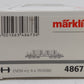 Marklin 48673 HO Scale Flatcar w/Load EX/Box